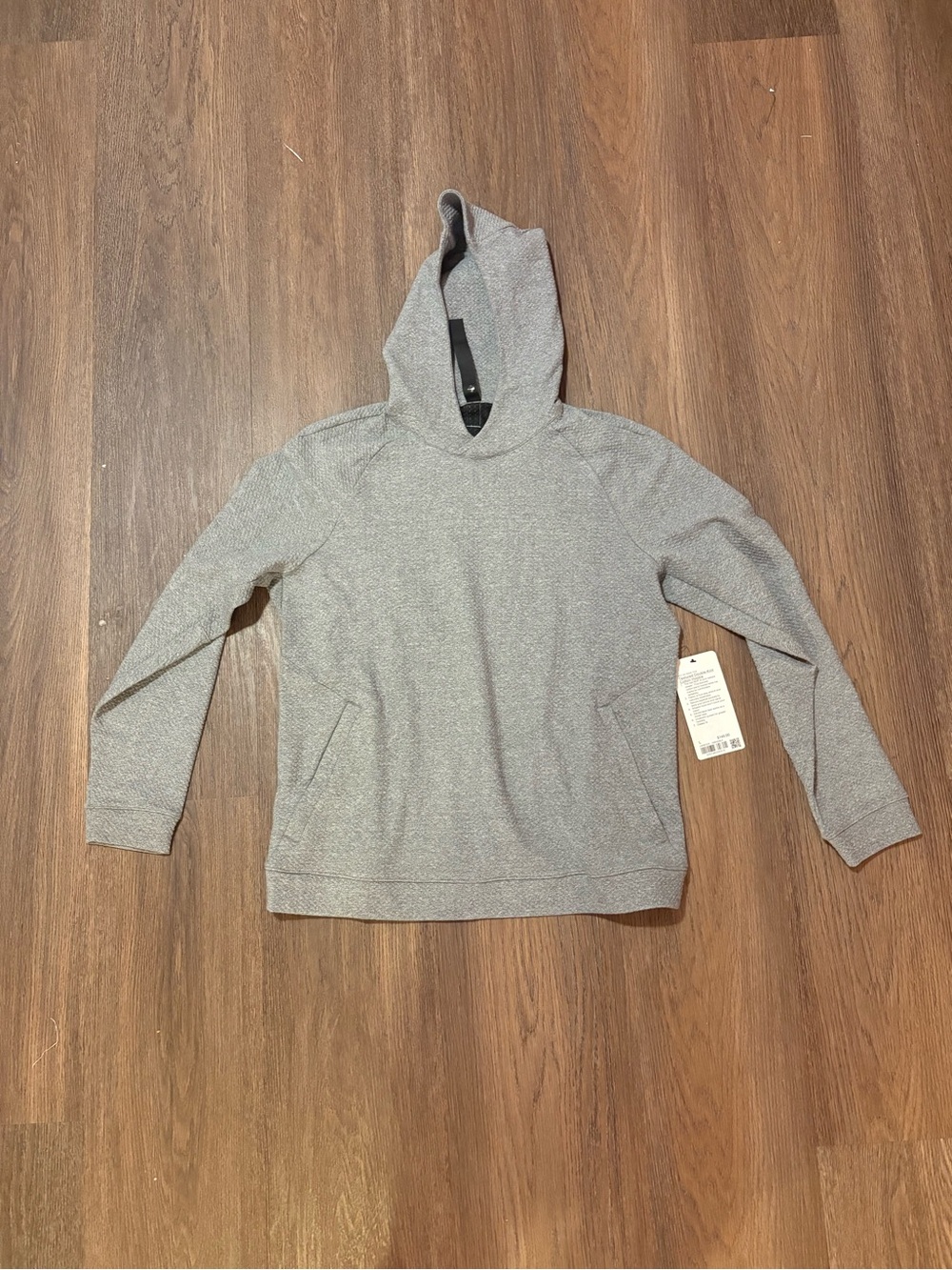 lululemon athletica Men's Light Gray Zip-Up Hoodie - Picture 2 of 5